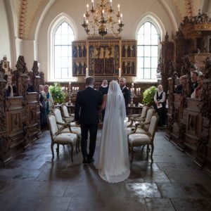 Vielse af brudepar på Holckenhavn