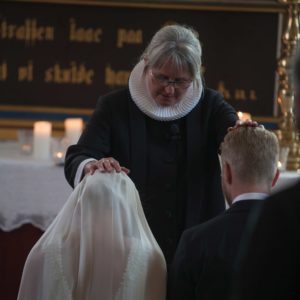 Vielse brudepar Holckenhavn Slotskirke